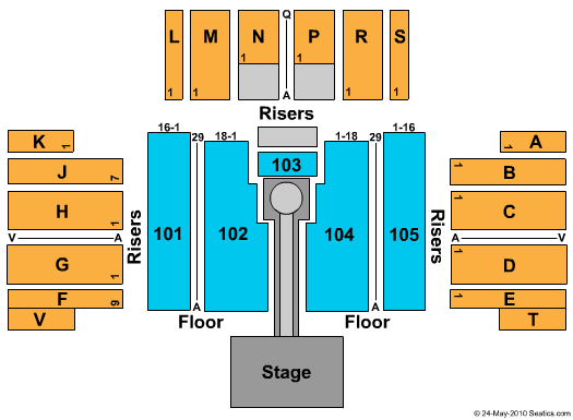 Hard Rock Live At Etess Arena Shakira Seating Chart